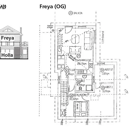 Dom wakacyjny Freya - Huus Asgard Comfortable